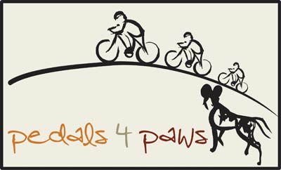pedals4paws sponsored cycle