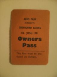 My old Owners Pass from 1975.