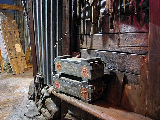 the royal leicestershire regiment museum trench reconstruction