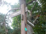 Footpath sign (2)