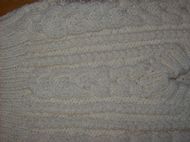 Close up of previous garmant