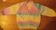 Multi coloured baby Cardigan