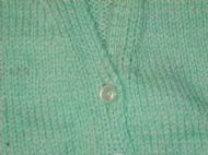 Close up of previous garmant