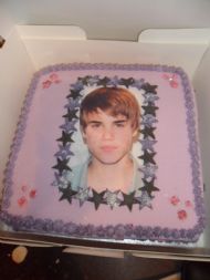 Justin Bieber Cake