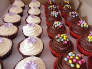 Chocolate and Vanilla Cupcakes