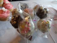 Cake Pops in choco