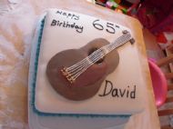 Guitar Cake