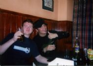 Cromarty pub with Ciaran