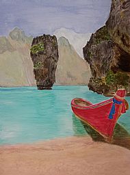 Vietnam, Acrylic, B. Freil