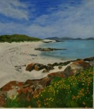 Western Isle, Acrylic, R. Walsh