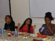cubs at xmas dinner