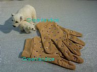 Suntan Competition gloves + Swarovski crystals