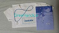 Swarovski Snowflake Necklace+T-Shirt & Card