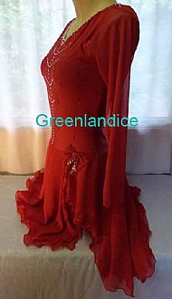 Jeannie design in Red