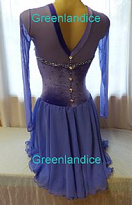 Lexie design in Lavender Back View