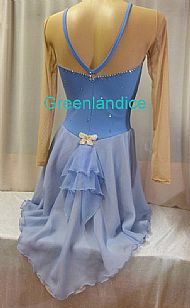 Lexie Snowflake dress Back View