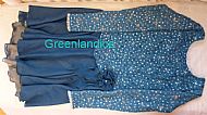 Sarah design in Teal Ice Dance Dress
