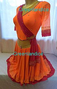 Yasmin design ice dance dress