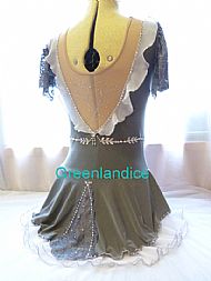 ElizabethG design in Grey Back View
