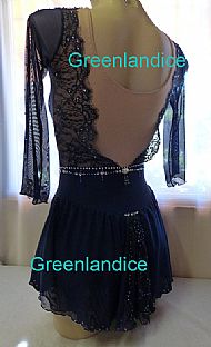 Grace design in Dark Blue Back View
