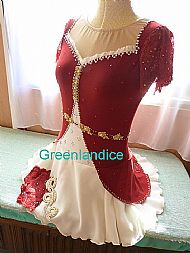 Elizabeth Grace design in red