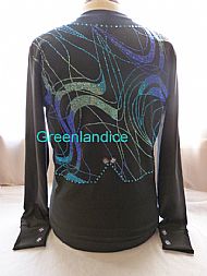 John competition body shirt Back View