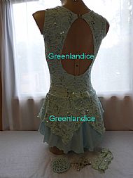 Laura design in Mint Back View