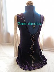 Lettie design dress Back View