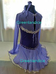 Lisa design in Lavender Back View