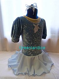 Rebecca Blue Celtic dress