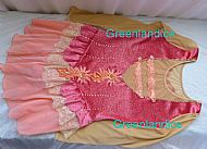 Rebecca design in Coral/Gold