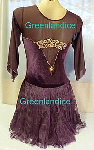 Sophie Design in Aubergine Back View