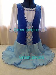 Sarah Celtic ice skating dress