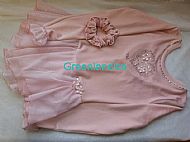 Sarah Ice Princess dress in Pink Laid flat