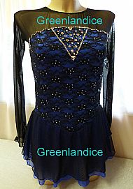 Sophie design in Black/Blue