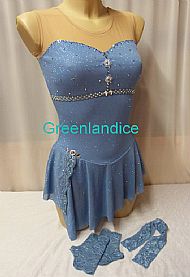 Sophie E design in Glitter Blue