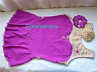 Sophie design dress in Fuchsia