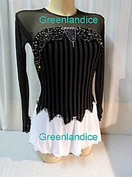 Sophie Lisa design Black Stripe/White