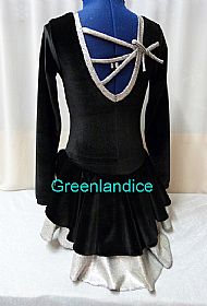 Black/Silver Julie design Back View