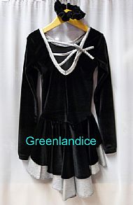 Black/Silver Julie design dress