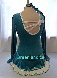 Julie design in Jade Back View