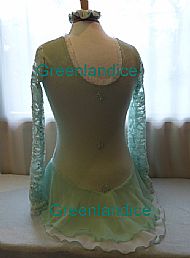 Lettie design in Mint Back View
