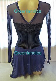 Lexie design dark blue Back View
