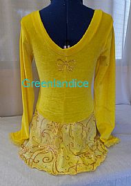 Sarah IP in Yellow Back View