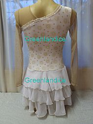 Victoria in White/Gold Back View