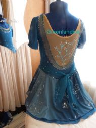 Rebecca design in Jade Back View