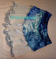 Blue/Green Julie Skirt