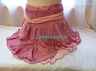 Pink Ice Skating Skirt