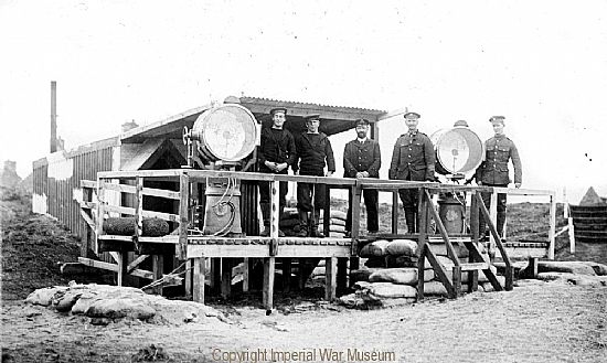 searchlight at chanonry point