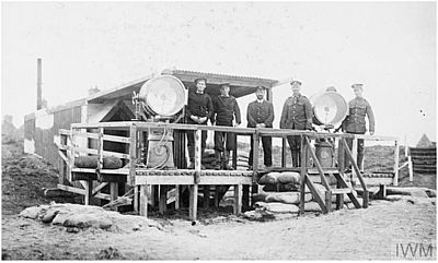 searchlight at chanonry point. copyright imperial war museum